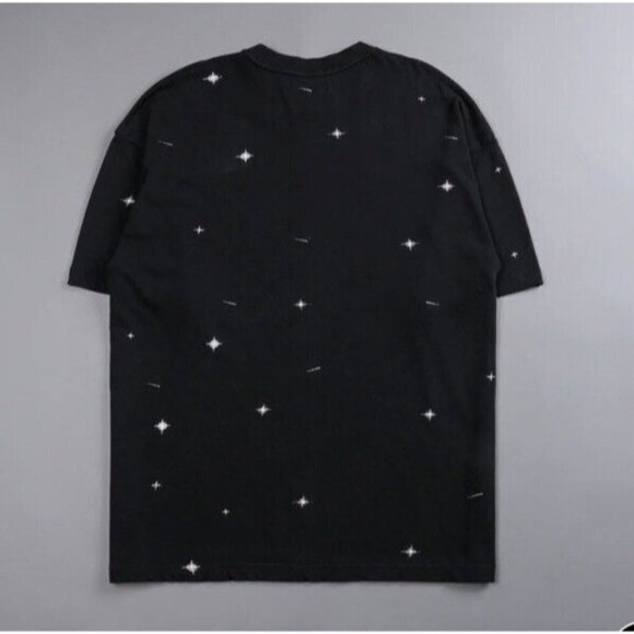 Darc Sport Starry Night V2 PREMIUM Oversized Tee In Black L XL Catwoman RARE - Picture 2 of 2